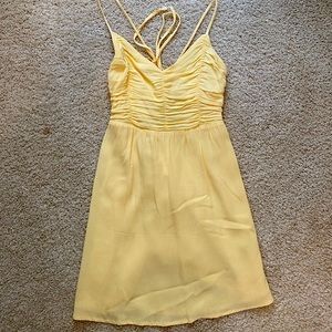Pastel yellow sundress